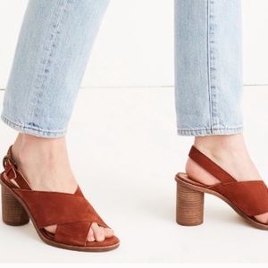 Madewell Jayna Crisscross Heel